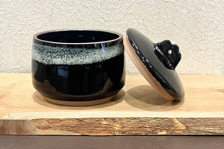 茶碗 津軽焼 茶碗と筋子入れセット（各1個）工芸品 青森県弘前市 草邑
