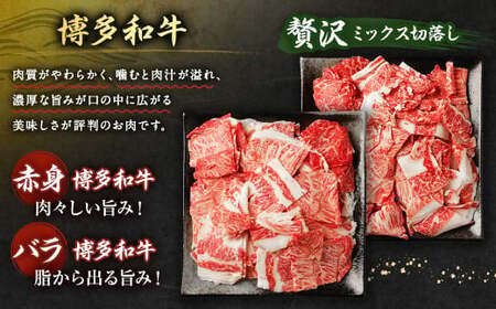 【訳あり】博多和牛 切落し 800g 切り落とし 牛肉 400g×2パック 福岡県 遠賀町
