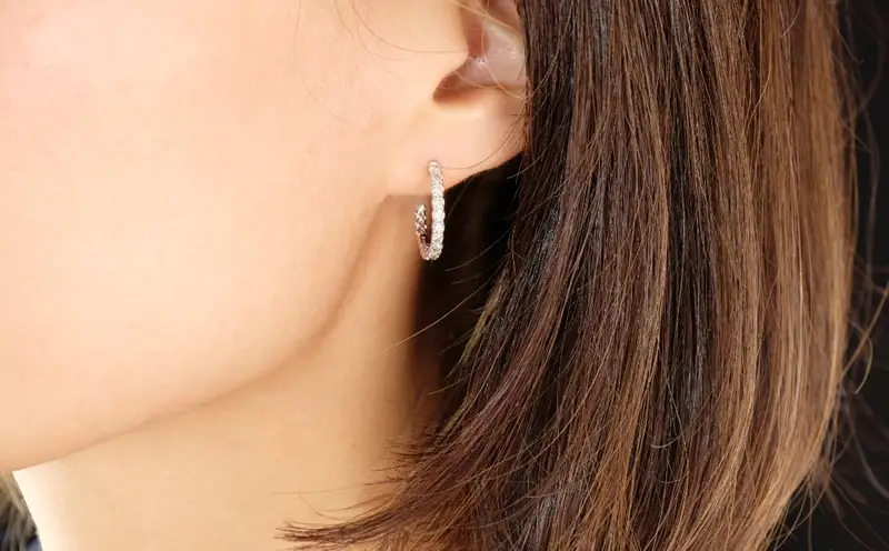 PT900　天然ダイヤモンド　ピアス　1.0ct【P17783A】