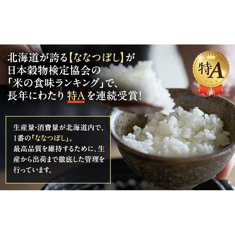 ななつぼし 北海道産 精米 特A ななつぼし【10kg】