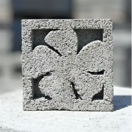 【沖縄伝統工芸】花ブロック ミニ6個セット(約10cm/職人手作り)【1650677】