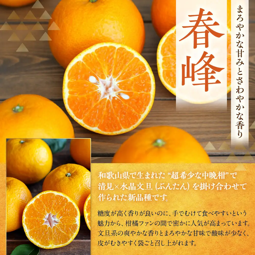 訳あり 春峰 4.5kg M～2Lサイズおまかせ 高石垣ファーム