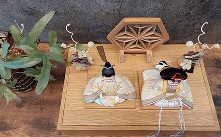 ひな人形　親王飾　森（もり）　【11100-1075】