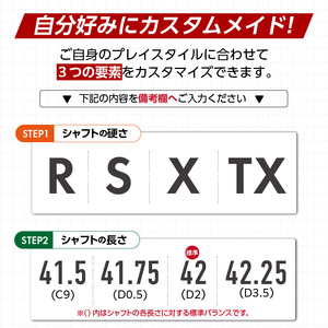 BX2HT  FAIRWAY　WOOD（TENSEI PRO BLACK 1K CORE 50）_7W 〔Nx187-07〕