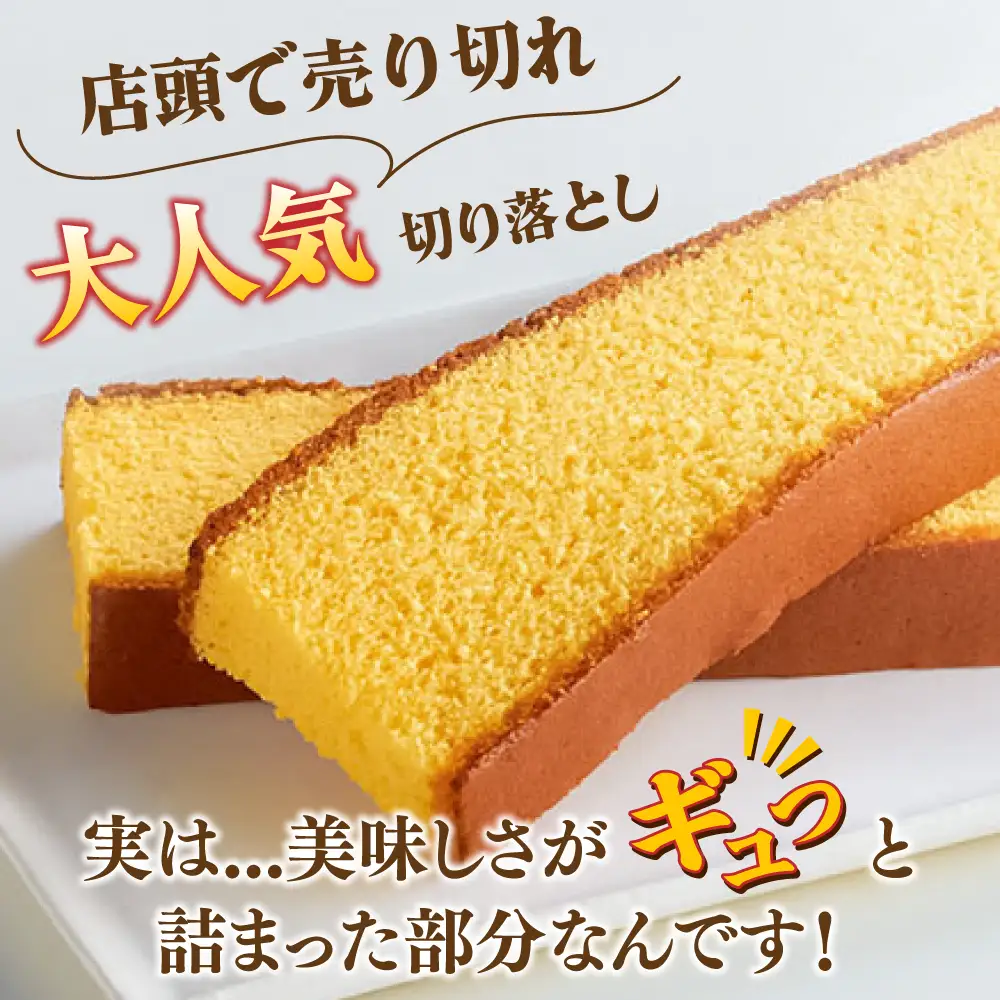 カステラ切り落とし 10パック カステラ[SBF012]