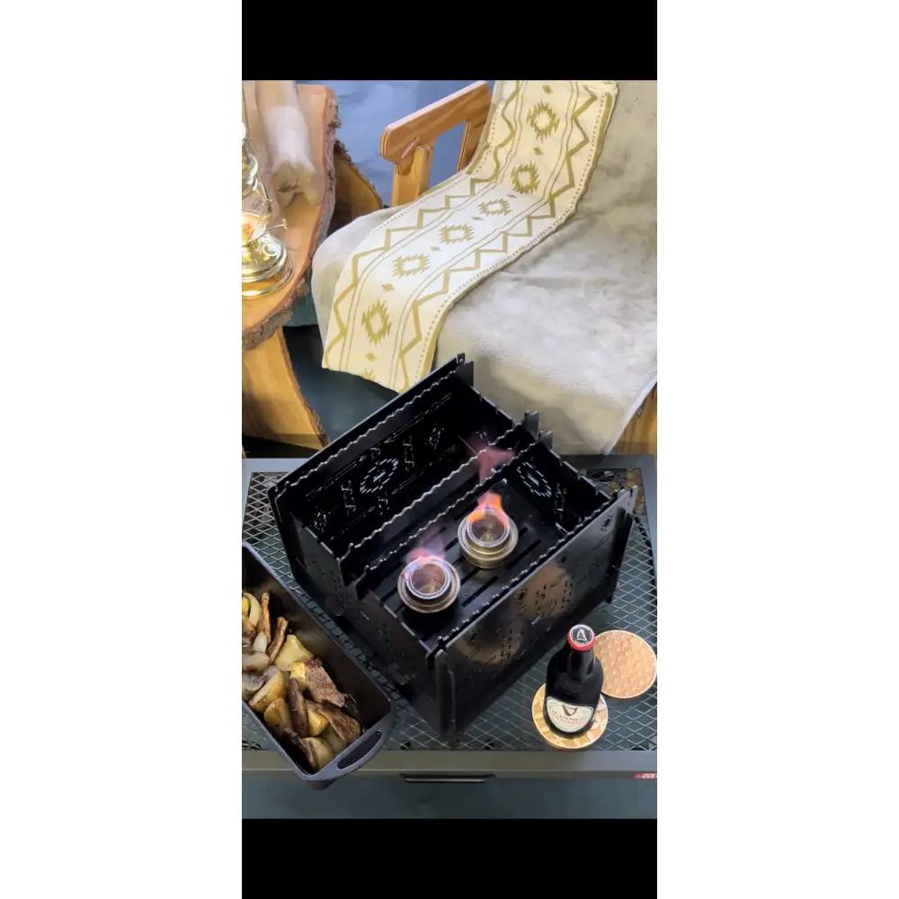 3WAY焚火BOXオルテガ柄 スタンダードセット