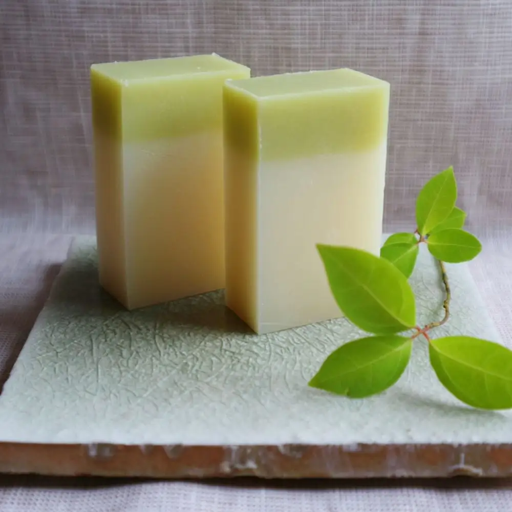 石鹸 岡山県真庭市蒜山 オーガニック石鹸（クロモジ）75g1個  【savon021-01】