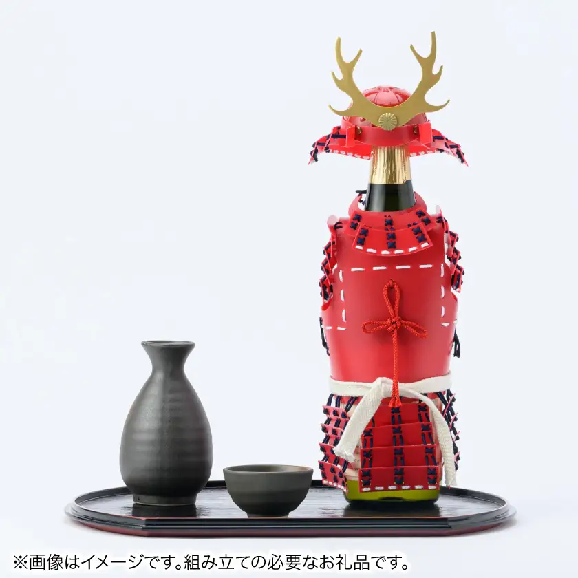 甲冑型ボトルホルダー　キット品　赤【1719464】