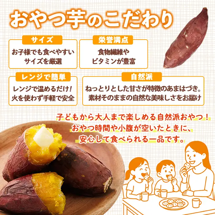 ＜先行予約受付中！2026年10月から順次発送予定＞おやつ芋 あまはづき 冷凍 焼き芋(計12個・3個入り×4袋) 焼芋 やきいも さつまいも さつま芋 レンジ あまはづき 小分け おやつ 【YO-25】【株式会社陽】