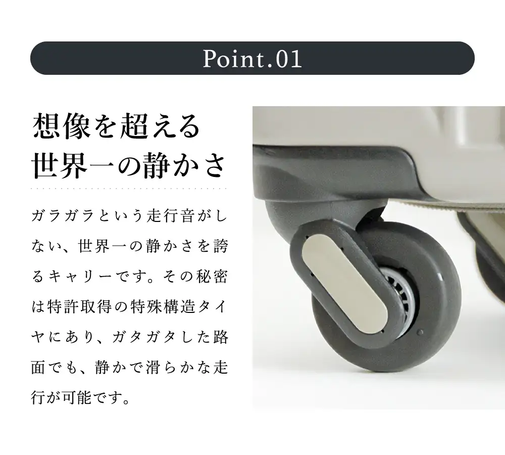FREQUENTER LIEVE 静音・軽量スーツケース 前開き 48cm（1-254）機内持ち込み ミントグリーン / キャリーケース キャリーバッグ