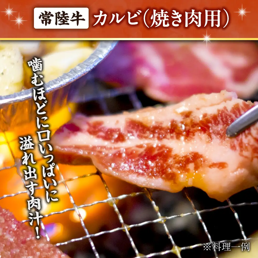 【 スピード 発送 】 常陸牛 焼肉 カルビ 400g (茨城県共通返礼品) 牛肉 国産