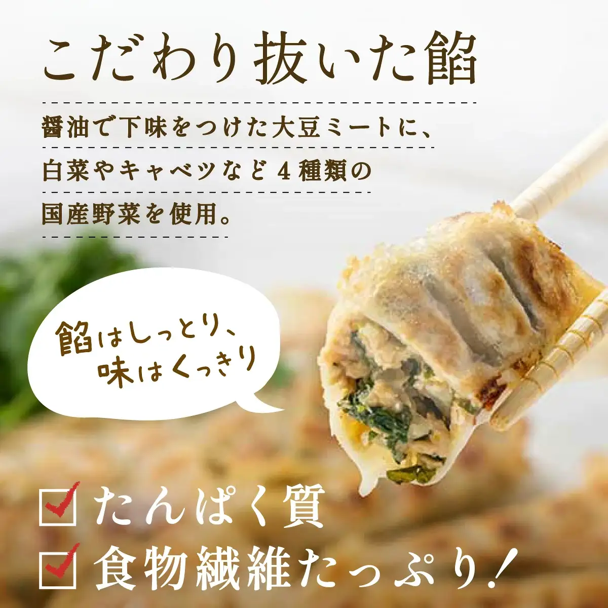 PEACEFUL GYOZA（ピースフルぎょうざ）ギフト2折セット　(18個入り×2箱)