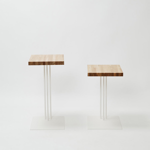 Rectangle side table （レクタングルサイドテーブル） ワークデスク H500 ホワイト_集成材  EB8-0632