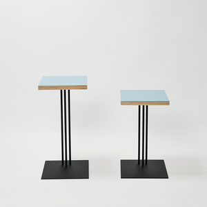 Rectangle side table （レクタングルサイドテーブル） ワークデスク H500 ブラック_アクアヴェール  EB8-0634