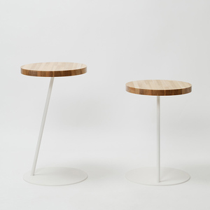 Circle side table（サークルサイドテーブル） サイドテーブル／ナイトテーブル H500 ホワイト_集成材  EB8-0652