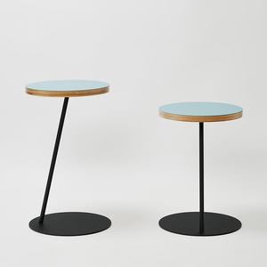 Circle side table（サークルサイドテーブル） サイドテーブル／ナイトテーブル H500 ブラック_アクアヴェール  EB8-0654