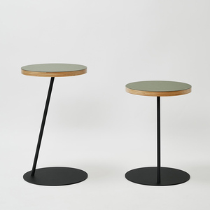 Circle side table（サークルサイドテーブル） サイドテーブル／ナイトテーブル H500 ブラック_オリーブ  EB8-0655