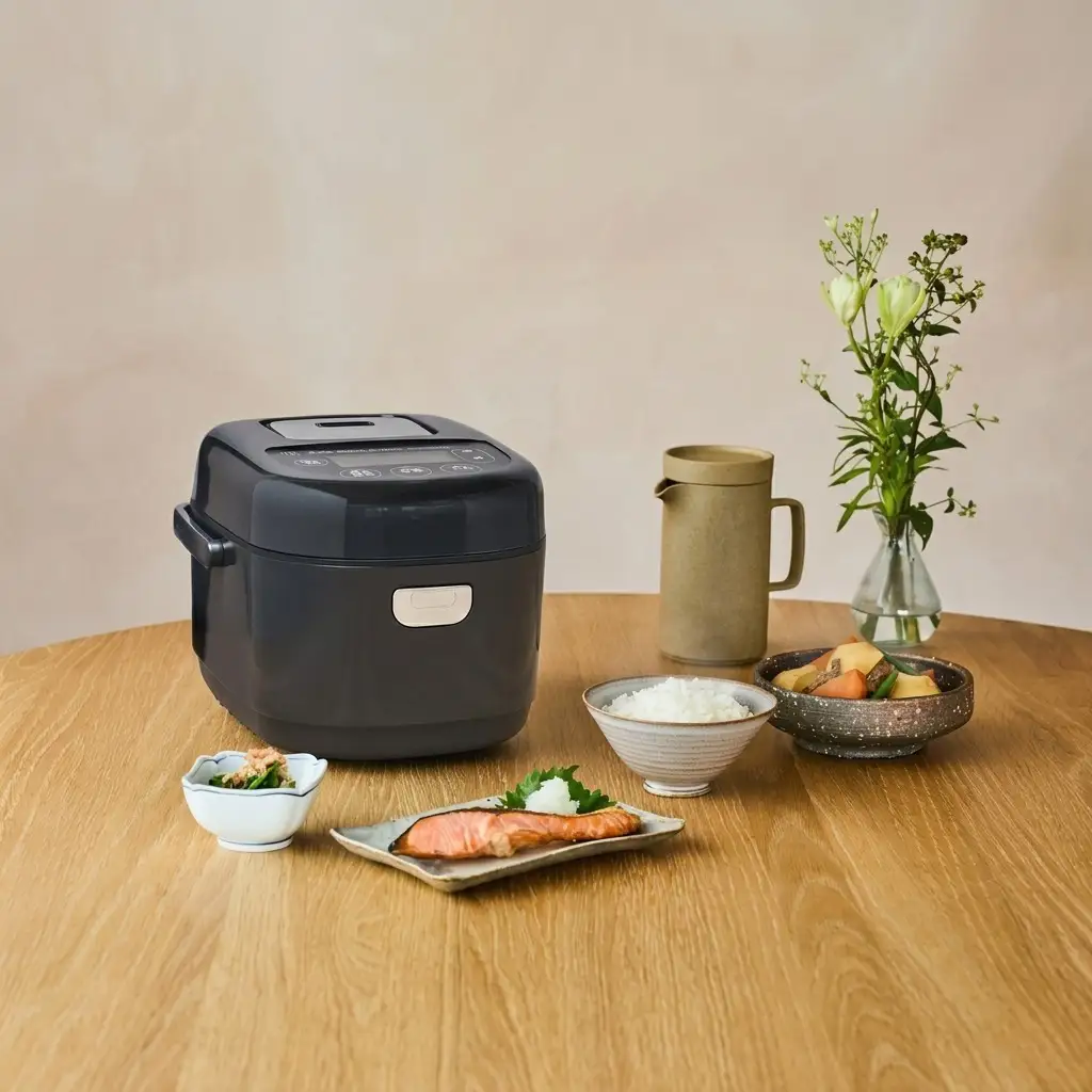 IHジャー炊飯器 3合 RC-IKB30-B ブラック 炊飯器 3合 Ih 一人暮らし ジャー炊飯器 3合 炊飯ジャー 炊き込み 無洗米 玄米 雑穀米 新生活 おしゃれ 省エネ エコモード プレゼント ギフト アイリスオーヤマ