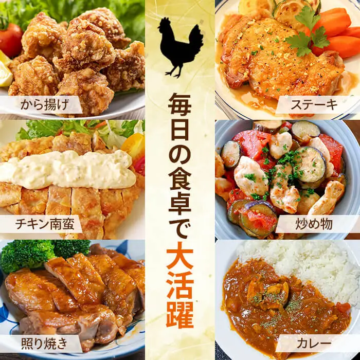 鹿児島県産 若鶏 むね (合計2kg・約500g×4P) 鶏肉 セット ムネ【南九フーズ】A1074-v01