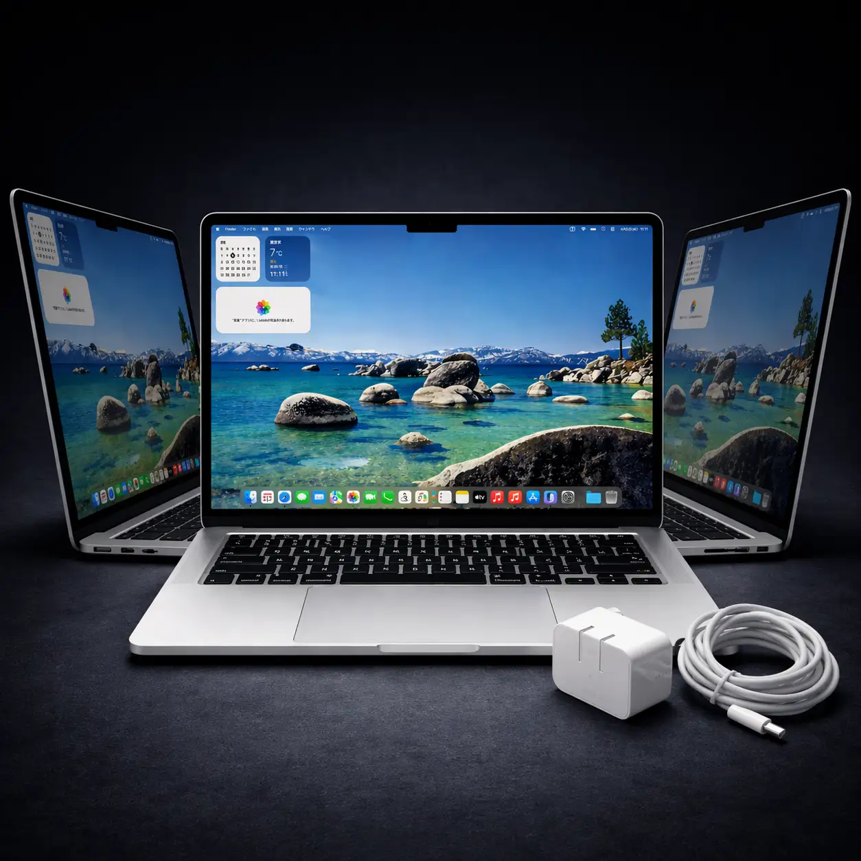 パソコン 【厳選整備済｜法人リースアップ品】MacBook Air 15インチ M2 / 24GB / 512GB｜★美品・動作確認済【現品限り】　530-02