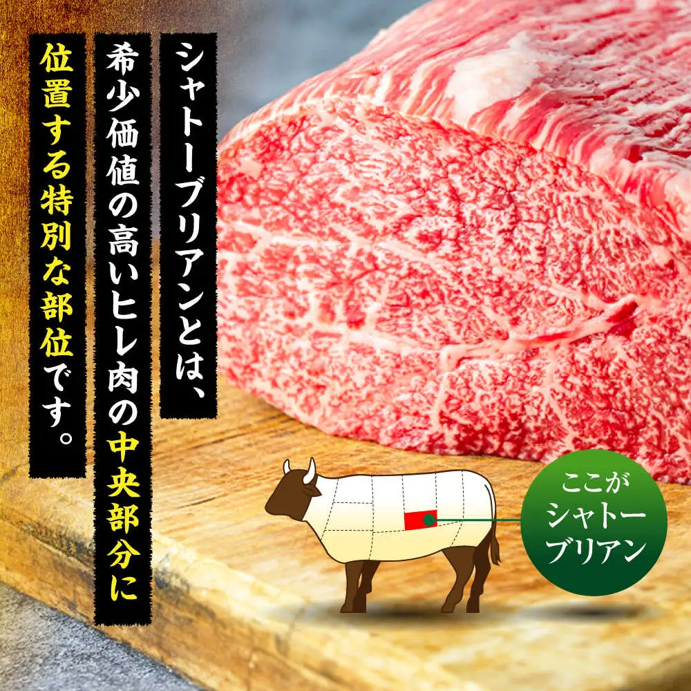 【希少部位！】博多和牛 シャトーブリアン 150g×10枚 （計1.5kg）桂川町/肉のくまもと屋[ADCI017]