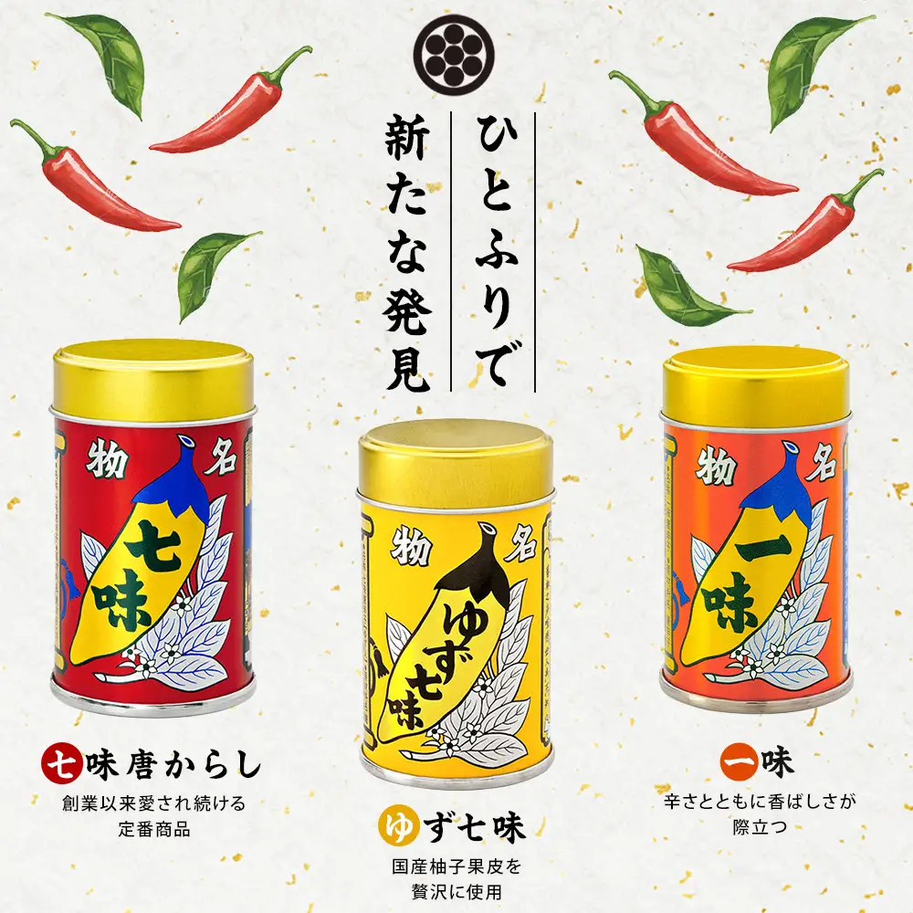 八幡屋礒五郎　究極セット | 香辛料 調味料 七味 一味