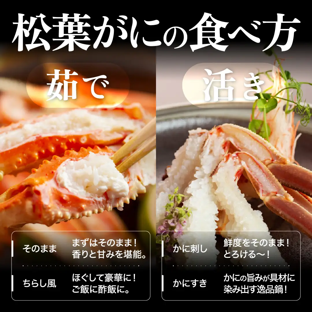 Y918【ボイル】訳あり 松葉がに 400g超 お手頃サイズ　2杯
