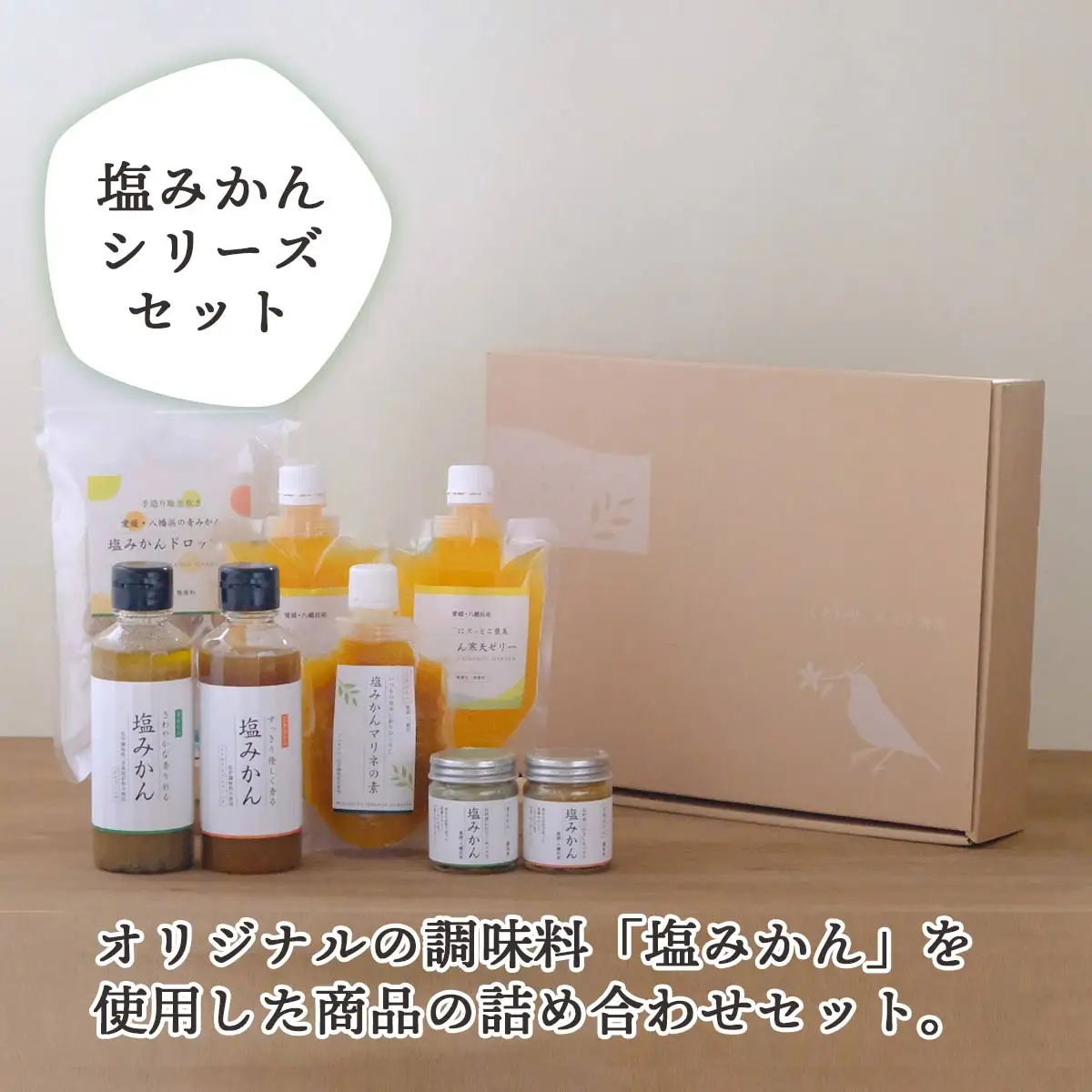 【発送月固定定期便】愛媛みかん＆新しい調味料 塩みかんセット【F25-162】全2回【4050220】 YWTAP104