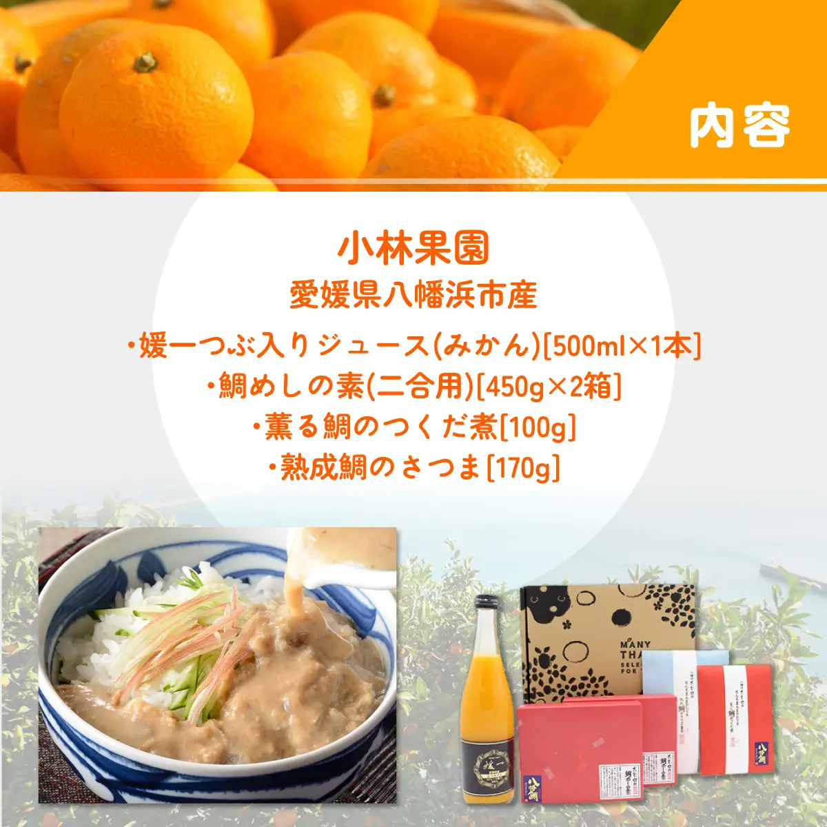 八幡浜の逸品づくし【E24-37】【1664986】 YWTAD028