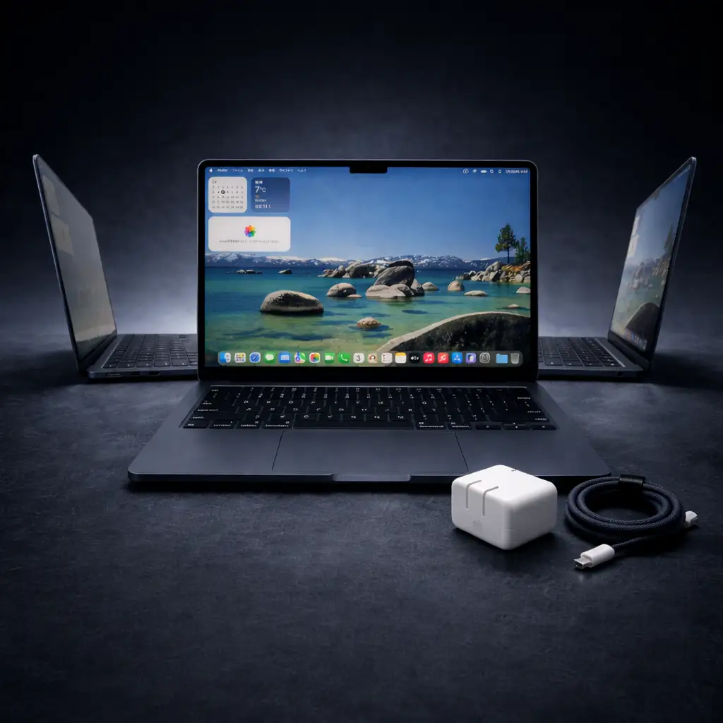 パソコン 【整備済｜法人リースアップ品】MacBook Air 13インチ M2 / 24GB / 512GB SSD｜良好コンディション・動作確認済【現品限り】 476-01