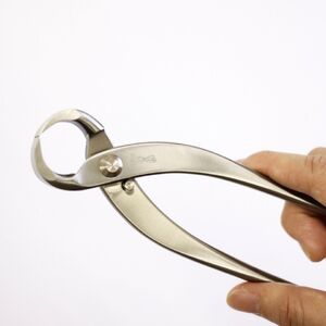 ステンレス 根切 小 180mm 盆栽 鋏 喜久和