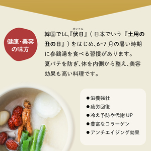 参鶏湯 ( サムゲタン ) 風 スープ 400g×12袋 スープ HG