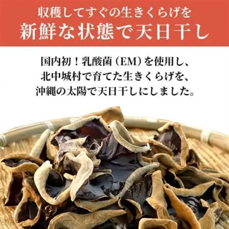天日きくらげ【40g×3袋】　きくらげ小町【1485419】