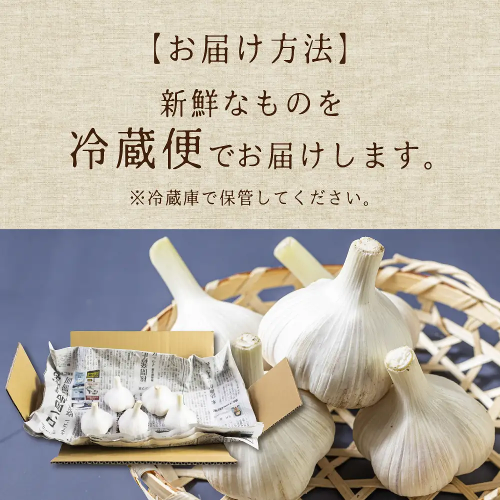 生にんにく 500g 飛騨 にんにく 水村農園 