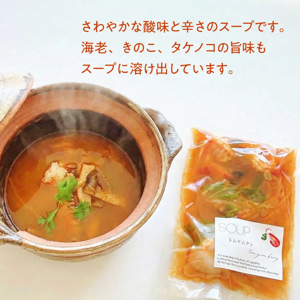 【全3回定期便】トムヤムクン 約180g×5パック 【SOUP LAB】[AYAK017]