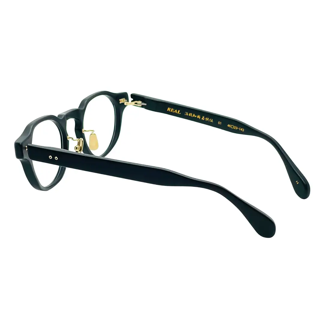 【 リアル メガネ タートル 】ＲＥＡＬ 温故知新 若狭 伍 カラー01 度無しブルーライトカットレンズ＆老眼レンズ対応
