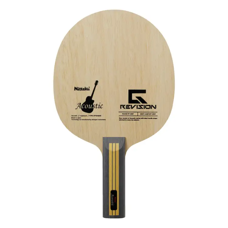 Nittaku アコースティックG-REVISION FL(NE-6202) ST(NE-6201) | 卓球 ラケット ニッタク クラブ 部活 日本製 スポーツ スポーツ用品 贈答 贈答用 プレゼント _AE74 _AE75