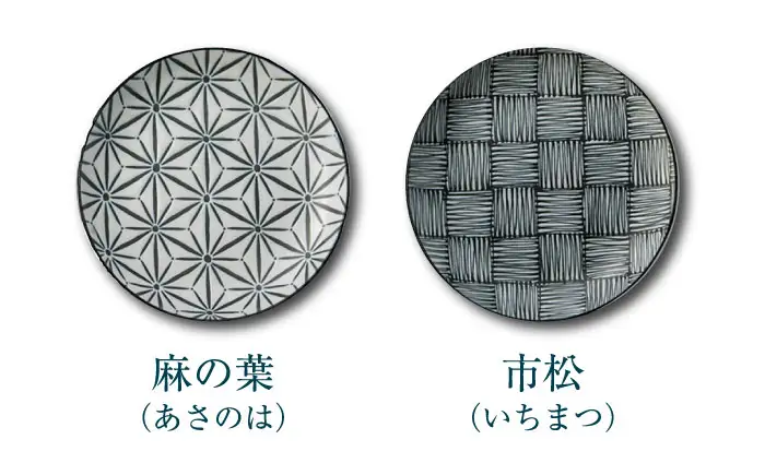 【美濃焼】 komon ケーキ皿 セット 【株式会社二幸】 プレート 食器セット 和柄[MCZ167]