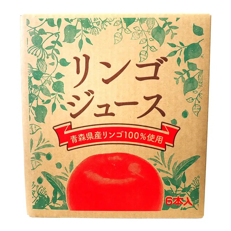 味わうりんご 紅玉 ６本セット 【荒谷商店】 リンゴジュース F21U-676