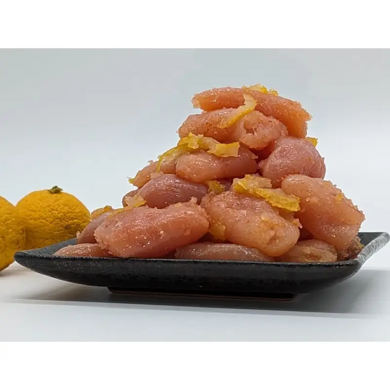 【訳あり】辛子明太子ゆず皮入り一口カット500g【091-0001】