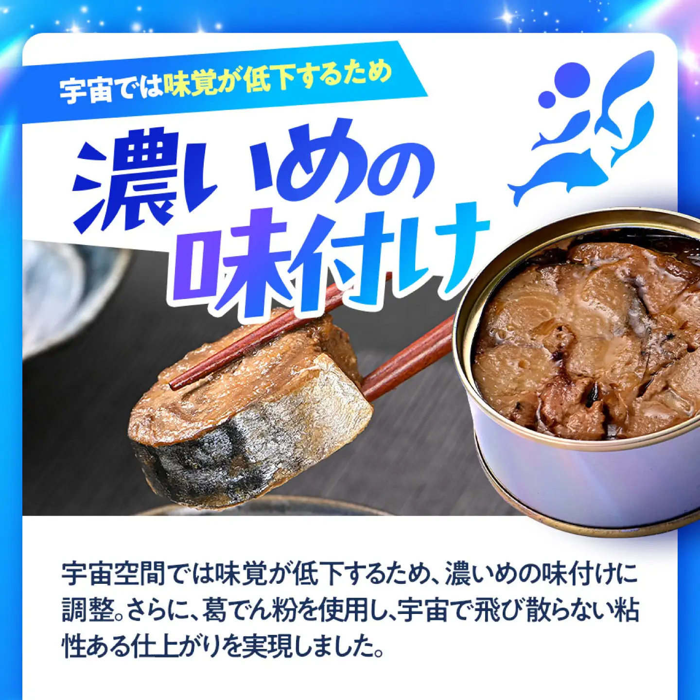 【宇宙鯖缶】若狭宇宙鯖缶 24缶セット / レシピ 鯖街道  サバ缶 さば缶 保存食 小浜市 / 福井缶詰[BFAB079]