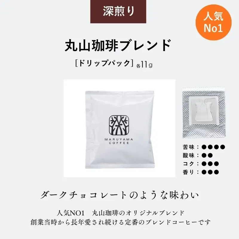 ドリップバッグ 丸山珈琲のブレンド 50個入 4回 計200個