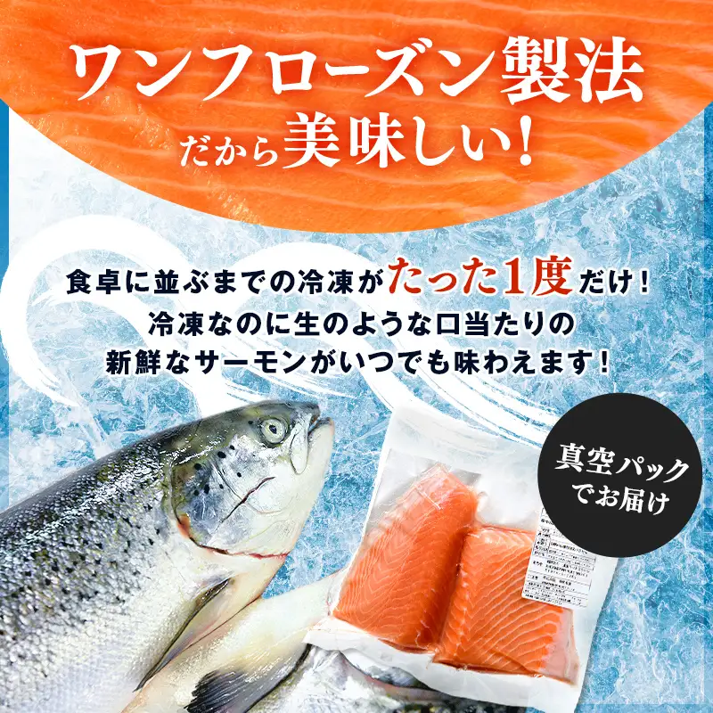 【極上の脂のり】アトランティックサーモン 背身&ハラス食べ比べセット 約500g ＜道産ネットミツハシ＞ 鮭 サーモン 北海道 森町 ふるさと納税 mr1-1375