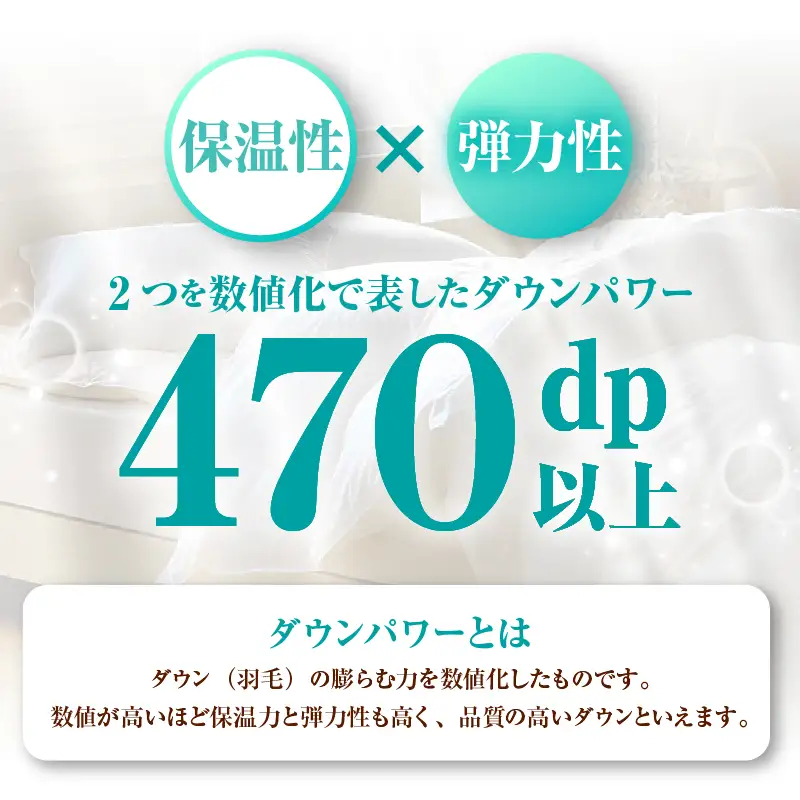 【セミダブル】羽毛布団　ハイパーダウン　１７０ｃm×２１０ｃm（羽毛ふとん）
