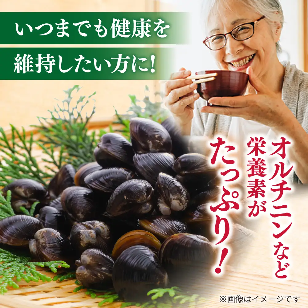 【全3回定期便】【砂抜き不要】お湯をそそぐだけ！宍道湖産しじみのみそ汁1食用×50袋セット 島根県松江市/平野醤油[ALCA021]
