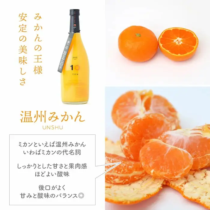愛媛 温州みかん みかん  果汁 100% ストレート ジュース 720ml  10 FACTORY |  柑橘  瓶 オレンジ 国産 贈答 ギフト ぎふと 内祝い お返し お見舞い お供え お中元 お歳暮 プレゼント 愛媛 松山【FCT021】