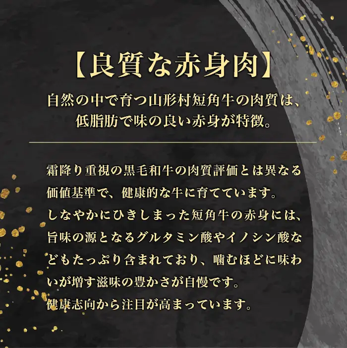 牛 山形村短角牛 切り落とし 400g