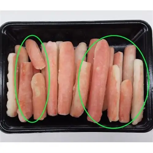 【ふるなびWEEK対象】訳あり 本ズワイガニむき棒身500g 完全殻むき100%殻むき済み【配送不可地域：離島】【1757361】