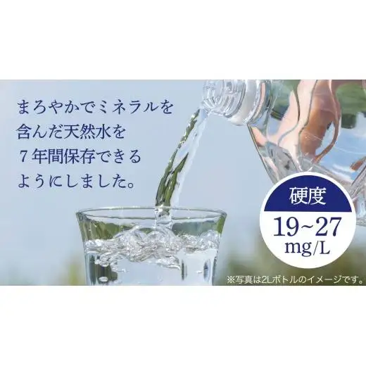 【 最短発送 】嬬恋銘水7年保存水　500ml × 24本 入 × 3箱 ( 計72本 ) 水 ミネラルウォーター [BA068tu]