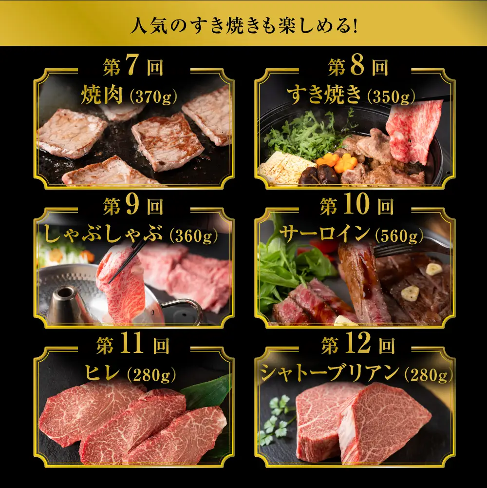 飛騨牛 フルコース定期便 定期便 12ヶ月｜定期便
